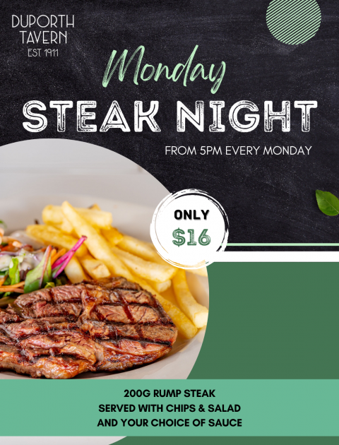 Monday Steak Night