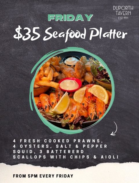 Friday Seafood Platter